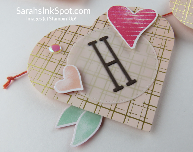 Stampin' Up! 3-D Paper Pumpkin Alternative Heart Boxes Add On Kit Valentines Day Banner