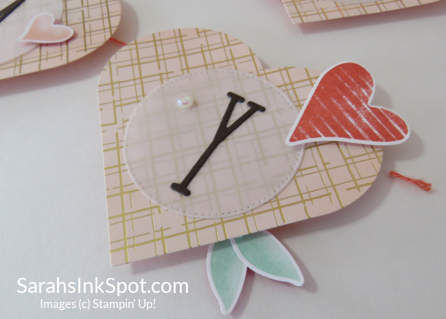 Stampin' Up! 3-D Paper Pumpkin Alternative Heart Boxes Add On Kit Valentines Day Banner