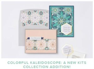 Stampin' Up! Colorful Kaleidoscope Card Kit Kits Collection
