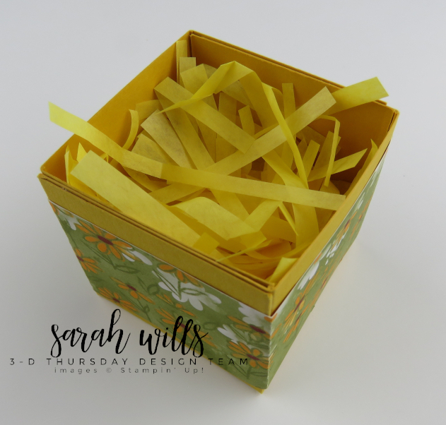 Stampin' Up! Cadbury Creme Egg Easter Bunny Box Treat Holder