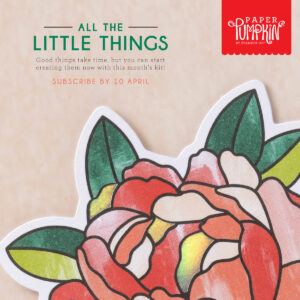 Stampin' Up! Paper Pumpkin All The Little Things April 2023