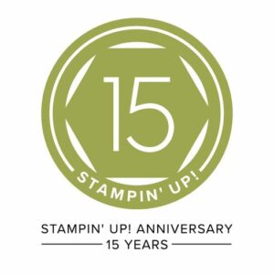 Stampin' Up! 15 Years Demonstrator Anniversary Badge