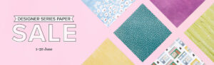 Stampin' Up! Designer Series Paper Sale DSP June 2023