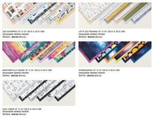 Stampin' Up! Designer Series Paper Sale DSP June 2023