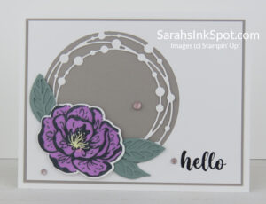 Stampin' Up! Irresistible Blooms Hello Card