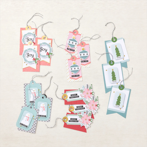 Stampin' Up Kits Collection Festive Tags
