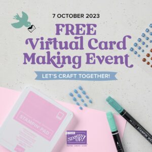 Stampin' Up! Free World Card Making Day Virtual Online Event