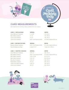 Stampin' Up! Free World Card Making Day Virtual Online Event