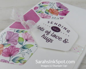Stampin' Up! Delightful Floral Heartfelt Hexagon Card