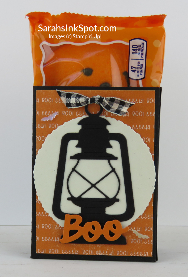 Stampin' Up! Halloween Lantern Trick & Treats Treat Box Bag