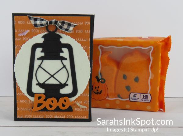 Stampin' Up! Halloween Lantern Trick & Treats Treat Box Bag