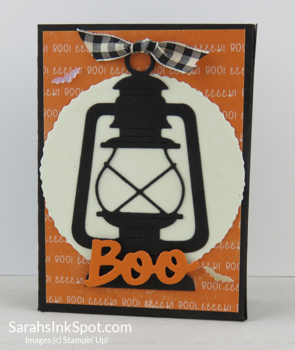 Stampin' Up! Halloween Lantern Trick & Treats Treat Box Bag