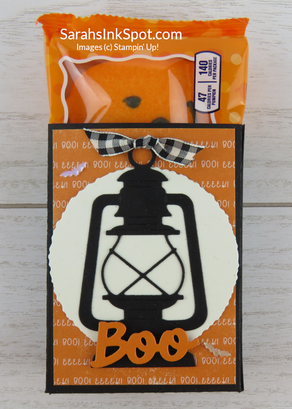 Stampin' Up! Halloween Lantern Trick & Treats Treat Box Bag