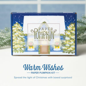 Stampin' Up! Paper Pumpkin Warm Wishes November 2023