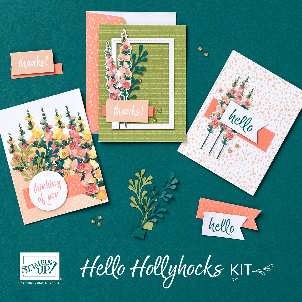 Stampin' Up Kits Collection Hello Hollyhocks