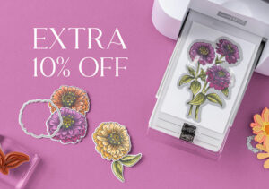 Stampin' Up! Extra 10% Off Stamp and Die Bundles and Stampin' Emboss Machine