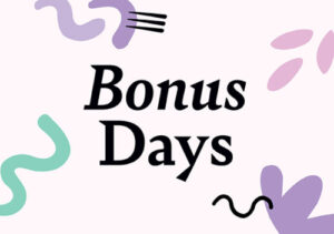 Stampin' Up! Bonus Days