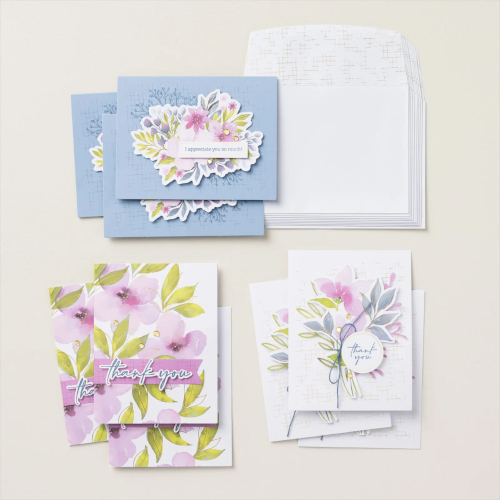 Stampin' Up! Kits Collection Garden Of Thanks Card Kit