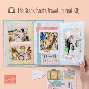 Stampin' Up! Kits Collection The Scenic Route Travel Journal Kit