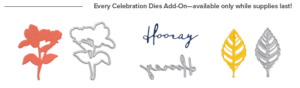 Stampin' Up! Paper Pumpkin Every Celebration Dies Add-on