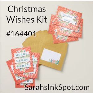 Stampin' Up! Kits Collection Christmas Wishes Foil Card Kit