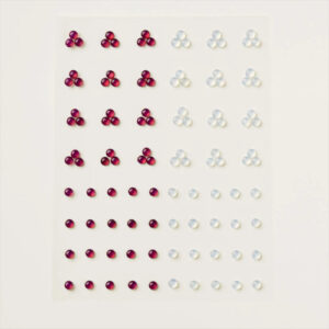 Stampin' Up! Cherry Cobbler & Pearl Adhesive Backed Berries Embellishments for Christmas Holiday Cards