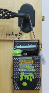 Stampin' Up! 3D Thursday Halloween Door Knob Handle Treat Holder Box
