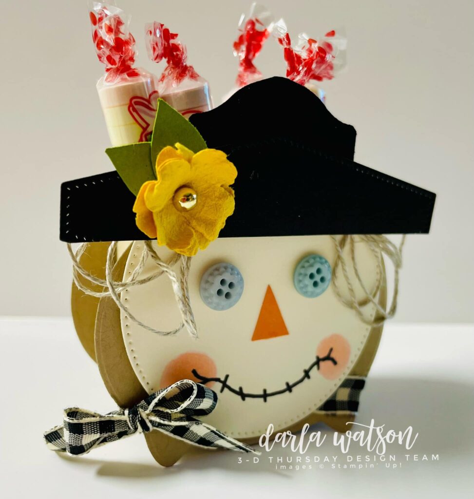 Stampin' Up! 3D Thursday Free Project Sheet Potions & Spells Bundle Halloween Treat Box