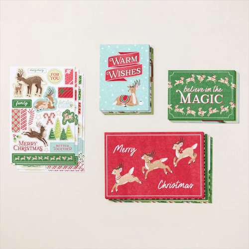 Stampin' Up! Reindeer Days Memories & More Card Pack