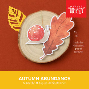 Stampin' Up! Paper Pumpkin Autumn Abundance September 2024