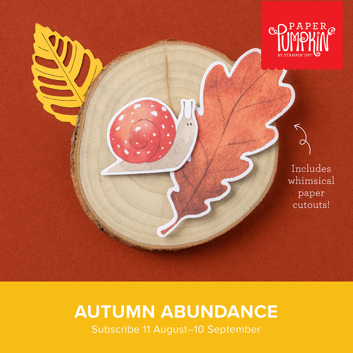 Stampin' Up! Paper Pumpkin Autumn Abundance September2024