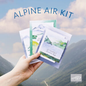 Stampin' Up! Kits Collection Alpine Air Card Kit