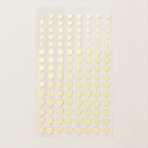 Stampin' Up! Adhesive Backed Hearts Gold