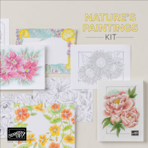 Stampin' Up! Online Exclusives Kits Collection Nature's Paintings Card Kit