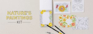 Stampin' Up! Online Exclusives Kits Collection Nature's Paintings Card Kit