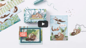 Stampin' Up! Online Exclusives New Product Release Otterly Adorable Amazing Suite Collection Otters YouTube Video