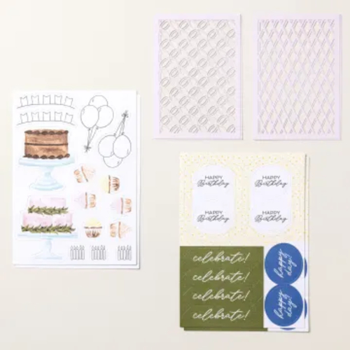 Stampin' Up! Birthday Treats Mix & Match Ephemera Pack