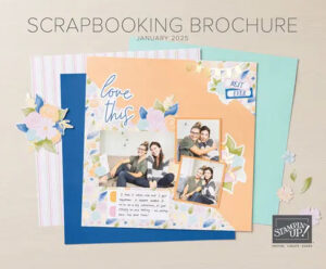 Stampin' Up! January 2025 Scrapbooking Brochure