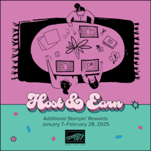 Stampin' Up! 2025 Sale-a-bration SAB Sale-a-brate Extra Stampin' Rewards Host