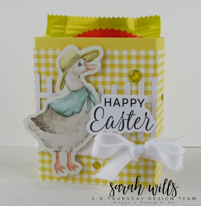 Stampin' Up! 3D Thursday Storybook Moments Spring Easter Reeses Spring Sprinkles Big Cup Treat