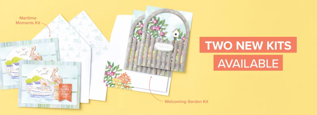 Stampin' Up! Online Exclusives Kits Collection Welcoming Garden Card Kit