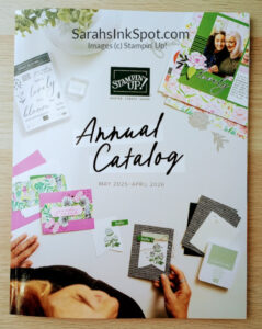 Stampin' Up! New 2025-2026 Annual Catalog & Idea Book