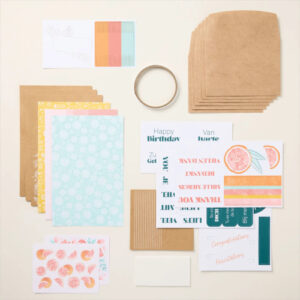 Stampin' Up! Online Exclusives Kits Collection Essential Occasions Card Kit Contents