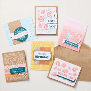 Stampin' Up! Online Exclusives Kits Collection Essential Occasions Card Kit