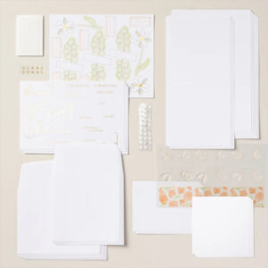 Stampin' Up! Online Exclusives Kits Collection Loveliest Wishes Card Kit Contents