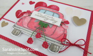 Stampin' Up! Paper Pumpkin January 2025 Hearts For You Card Kit Alternative Alternate Classic Wedding