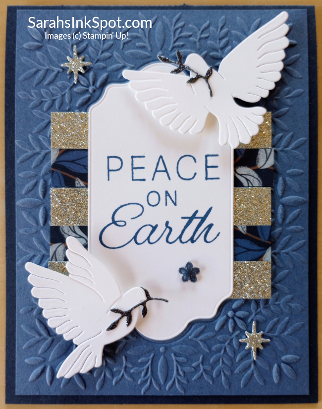 Stampin' Up! Peace On Earth Holiday Christmas Card
