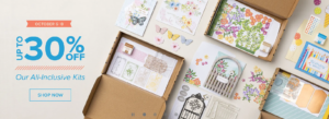 Stampin' Up! October 6-8 Up to 30% Off Sale on All Kits Collection Kit
