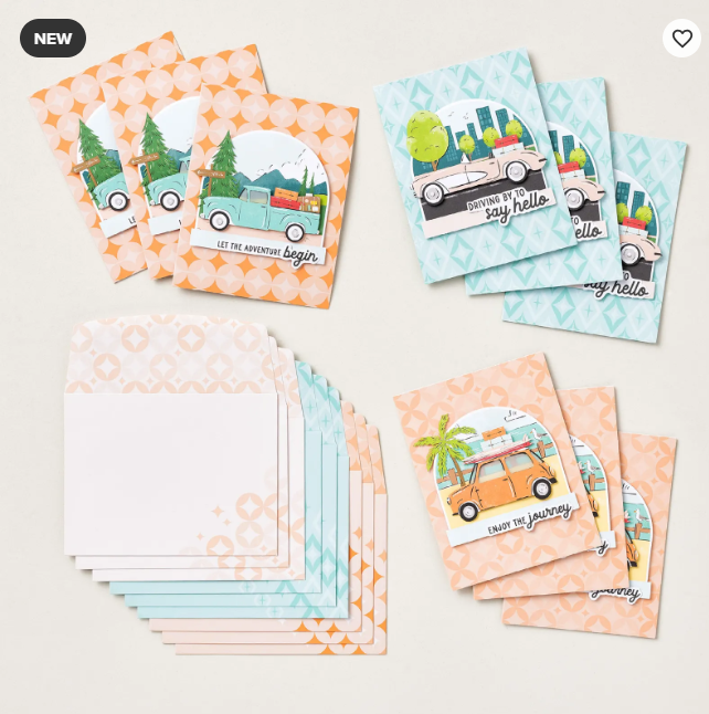 Stampin' Up! Adventure Awaits Card Kit Kits Collection November 2025