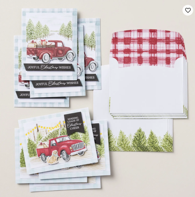 Stampin' Up! Road to Christmas Holiday Card Kit
